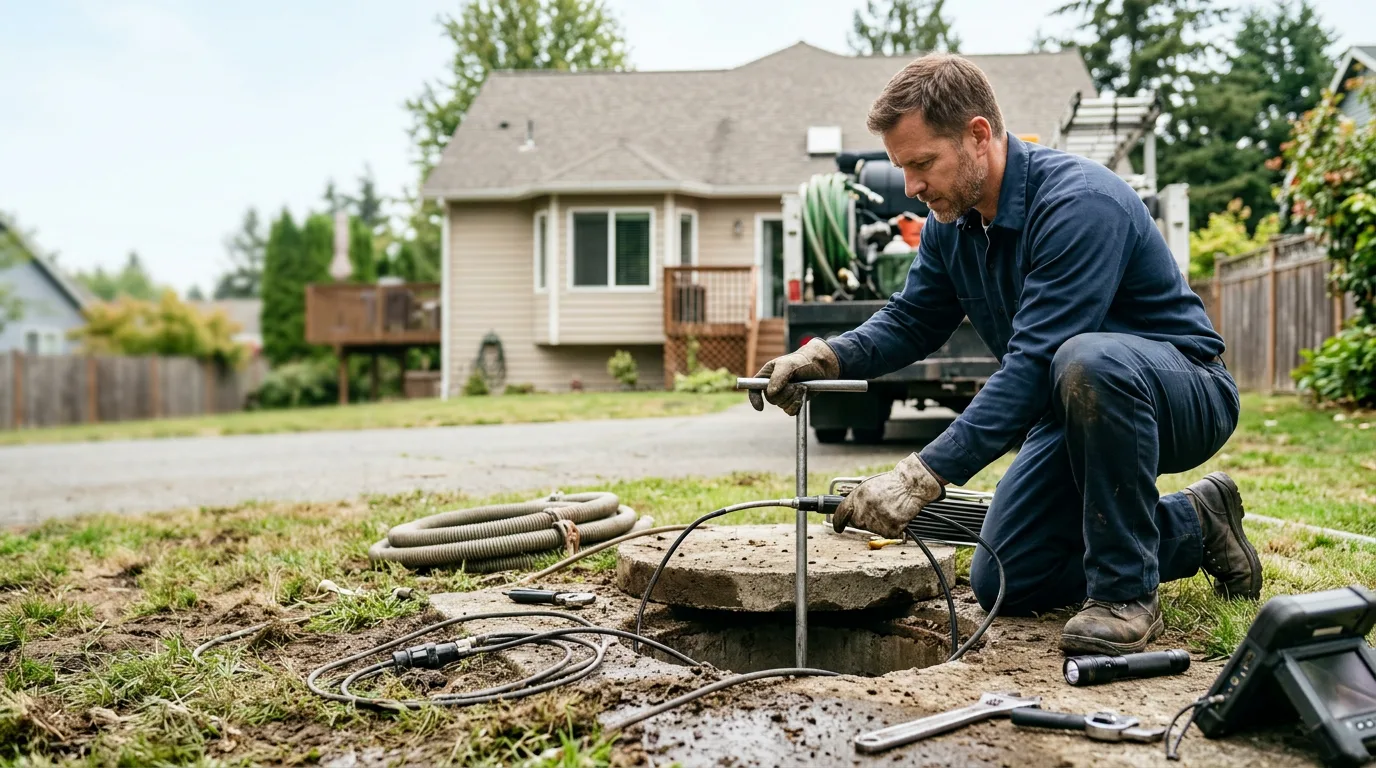 Septic Tank Pumping in Kenmore, WA